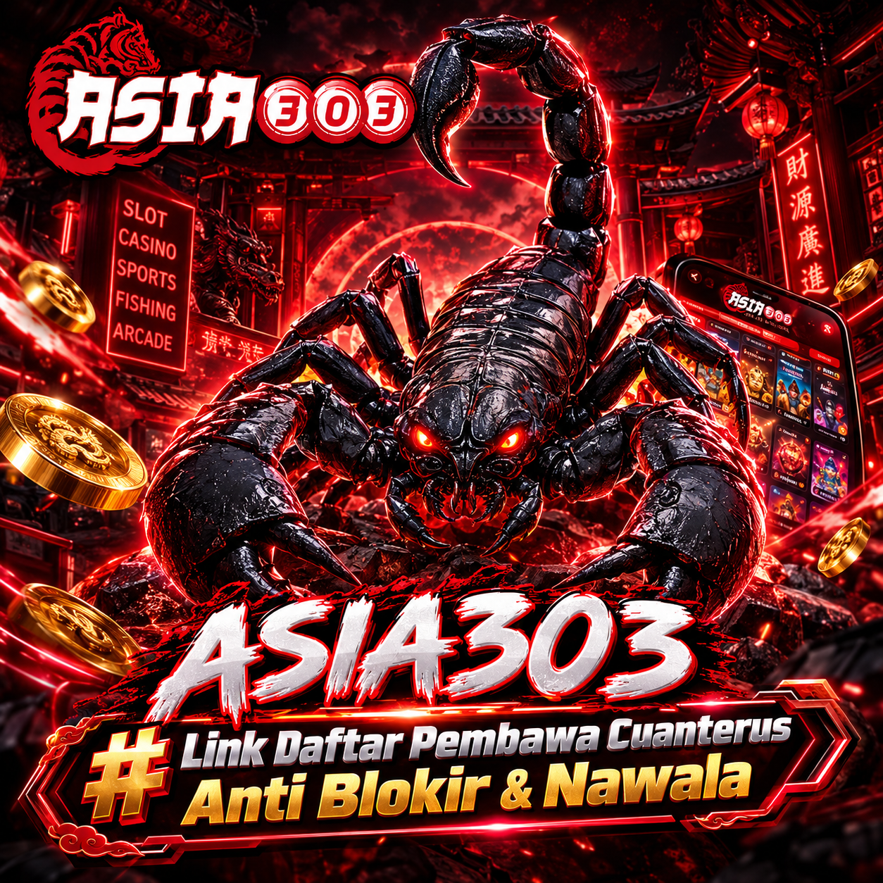 ASIA303 # Link Daftar Pembawa Cuanterus Anti Blokir & Nawala